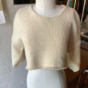Babaa Cotton Knit Sweater